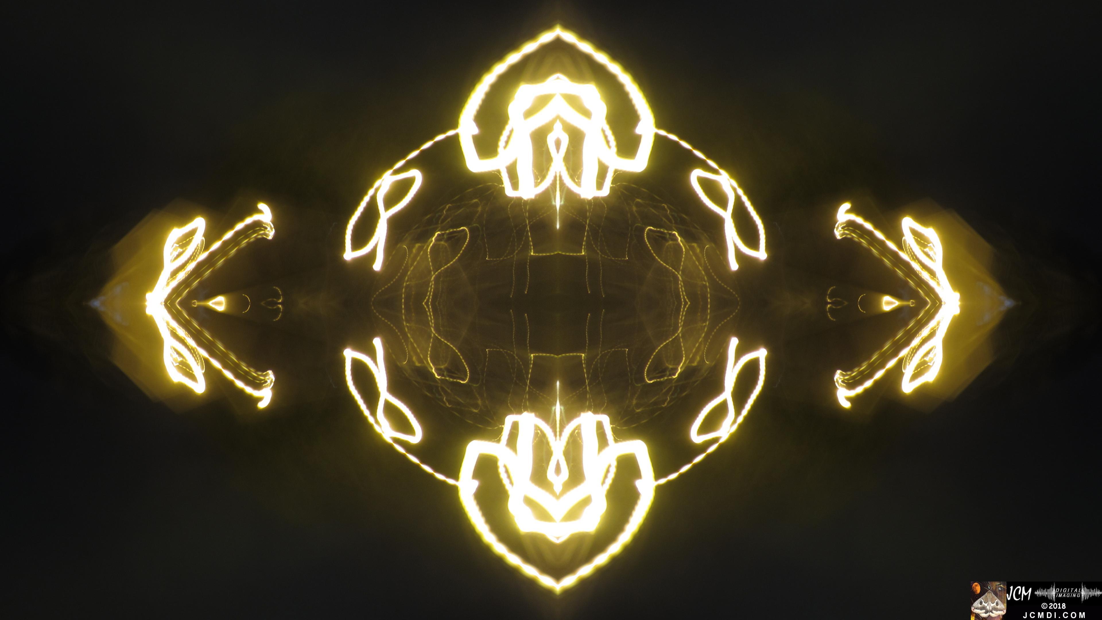 Abstract Light Quadroscopic image